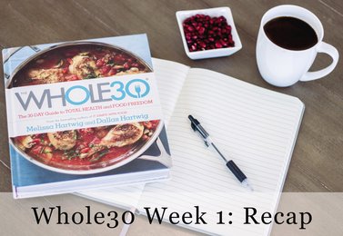 Whole30 Week 1 Recap