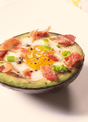 Avocado Eggs Boats