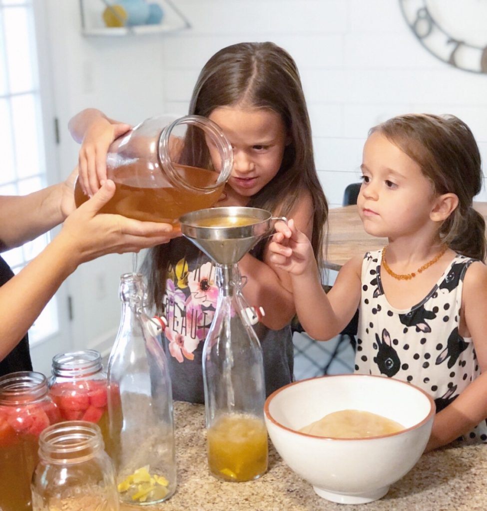 Kids and kombucha