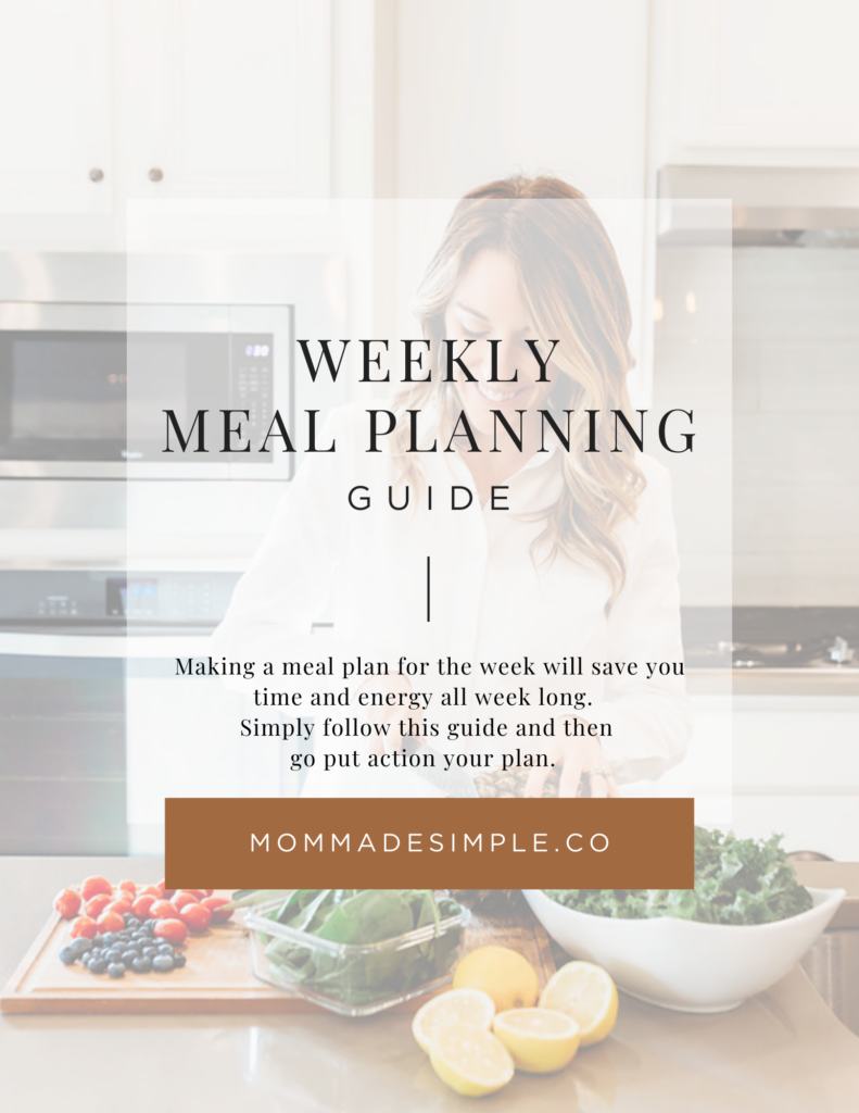 Weekly Meal Planning Guide