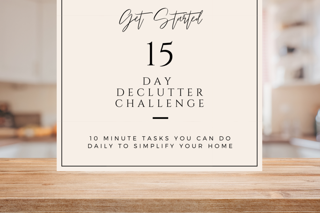 Declutter Challenge